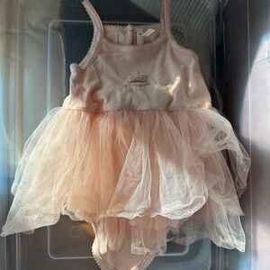 Wild Wawa Pink Tulle Baby 1st Birthday Cupcake Dress